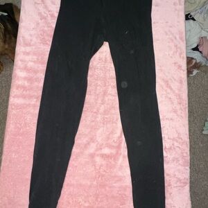 Victoria's Secret Black Leggings Full-Length Slim Fit